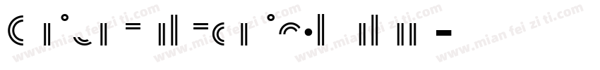 Oriental tonic·balan字体转换
